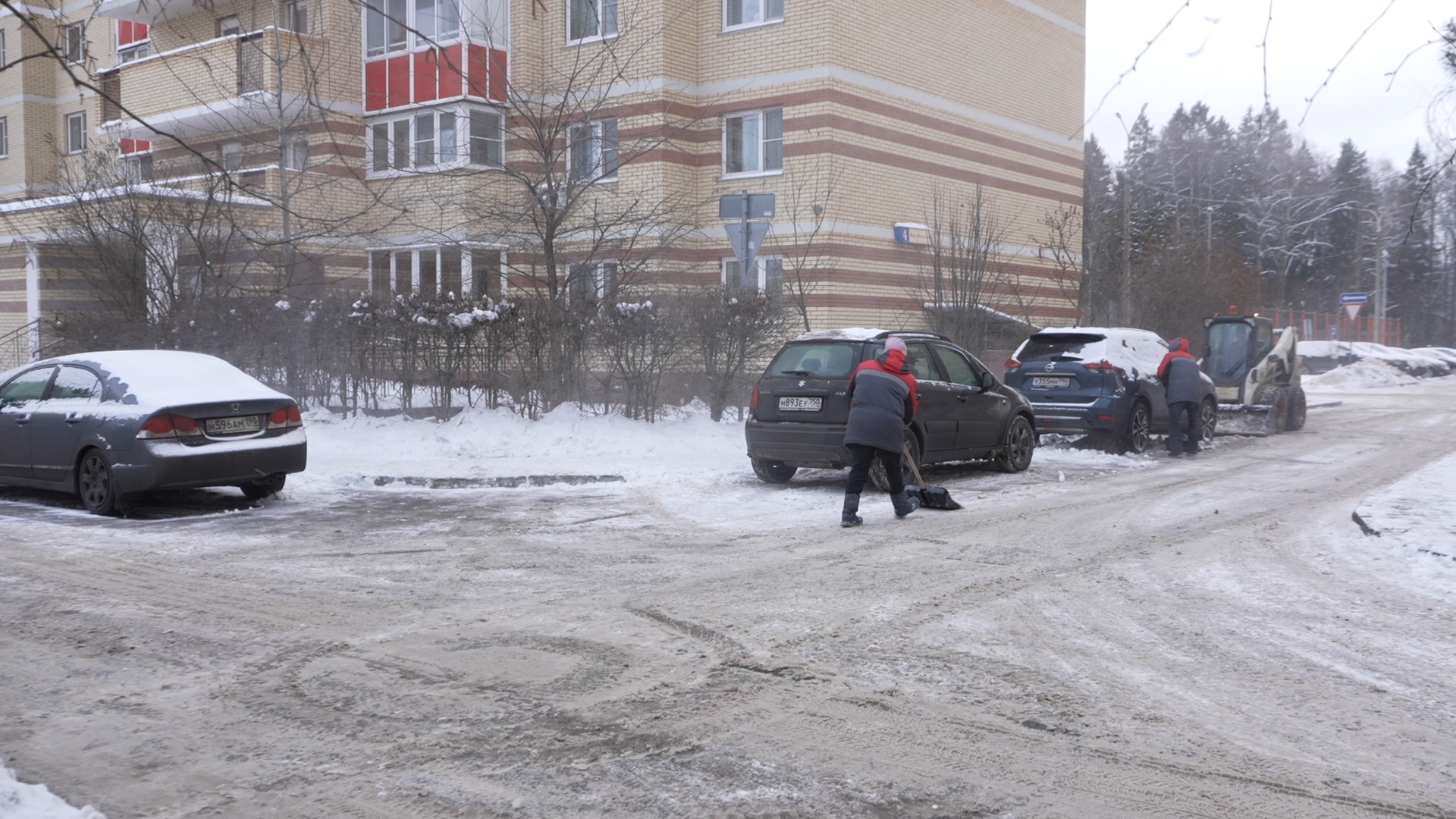 власиха тополек, власиха школьный, содержание территории, уборка дорог и парковок, уборка территории,