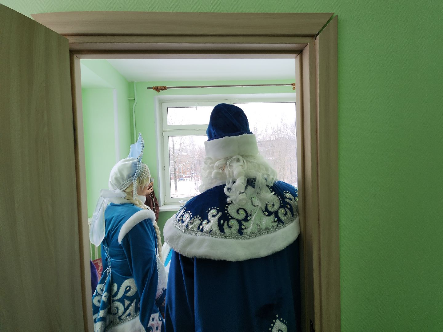 новый год, дед мороз и снегурочка, праздник для детей, вертикалки,