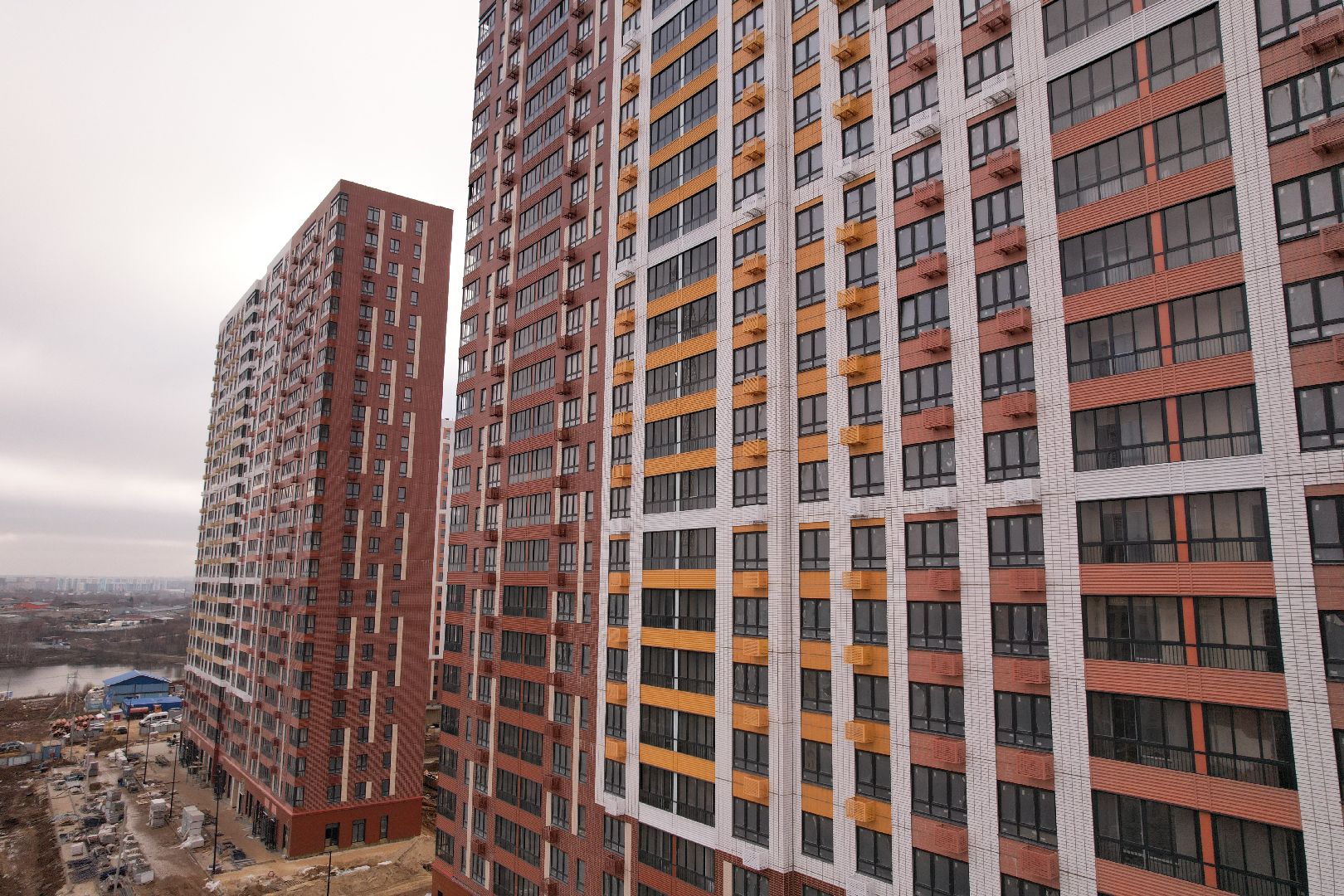 видео с коптера, жк, строительство, жилой дом,видео с коптера,