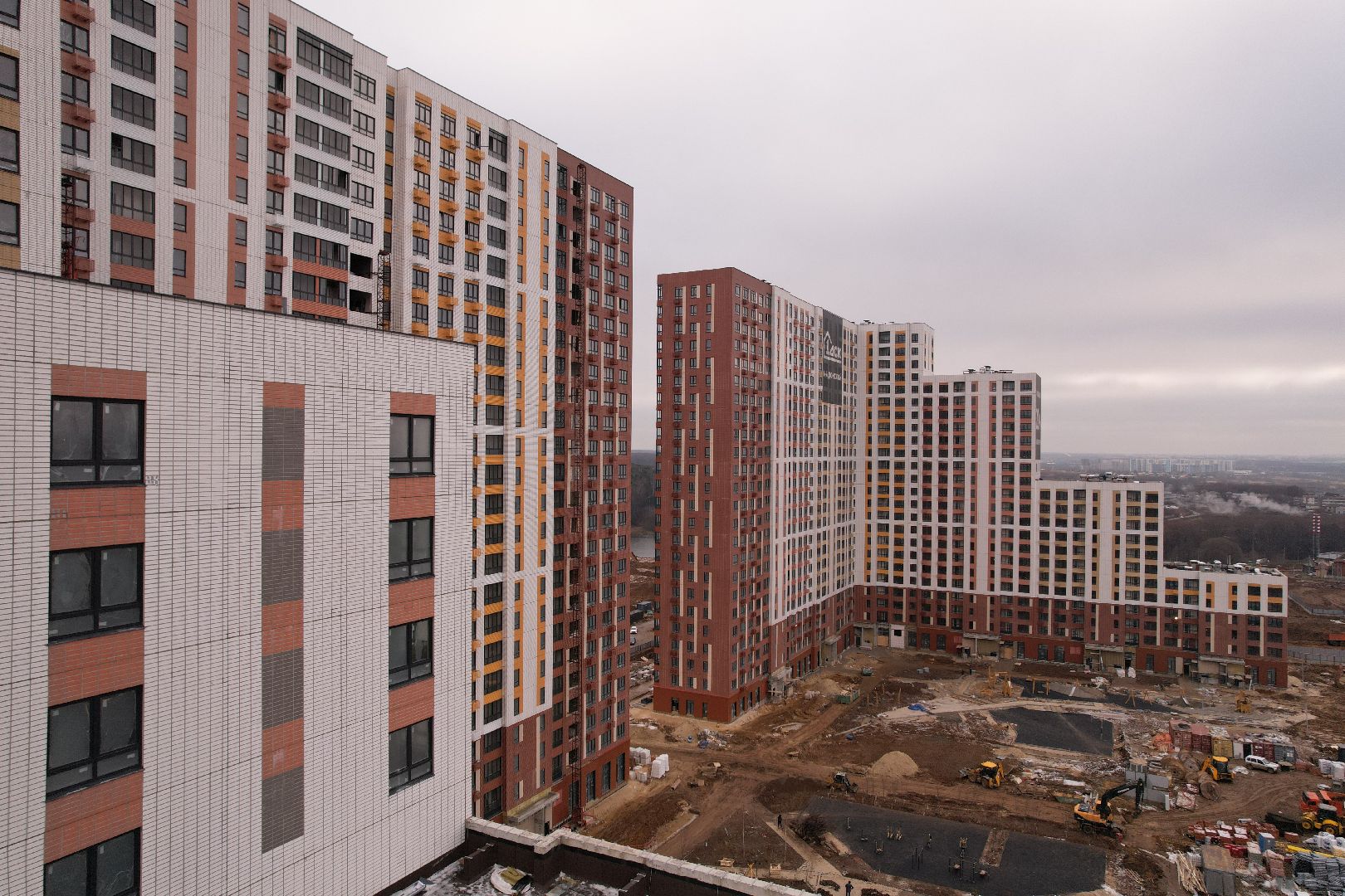 видео с коптера, жк, строительство, жилой дом,видео с коптера,