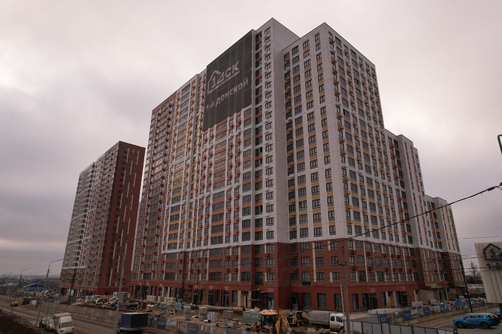 видео с коптера, жк, строительство, жилой дом,видео с коптера,