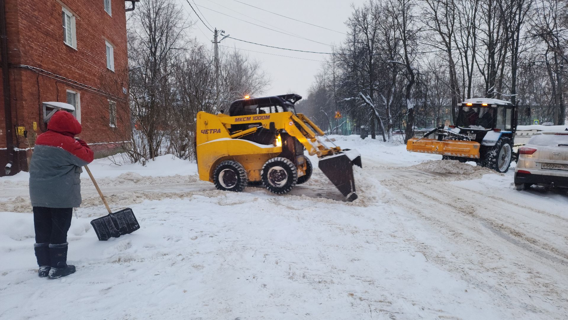 жкх, уборка улиц, уборка снега, волоколамск, вертикалки,