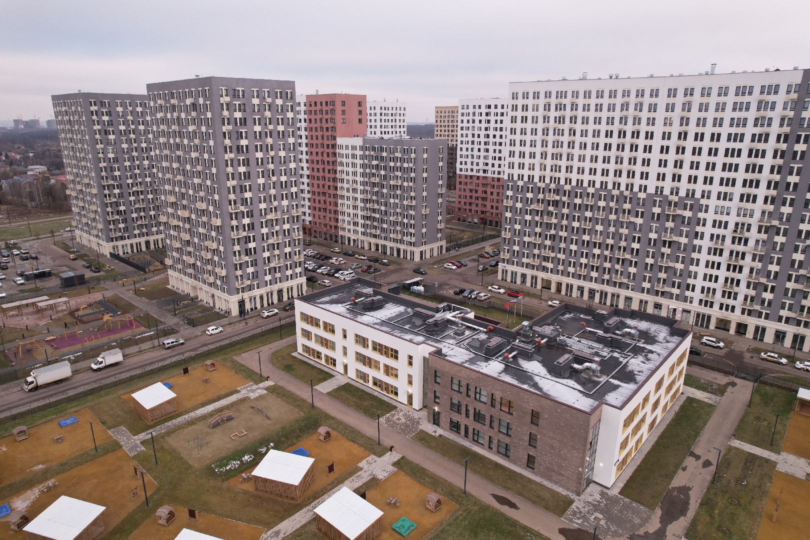 видео с коптера, строительство дома, стройка, жк,видео с коптера,