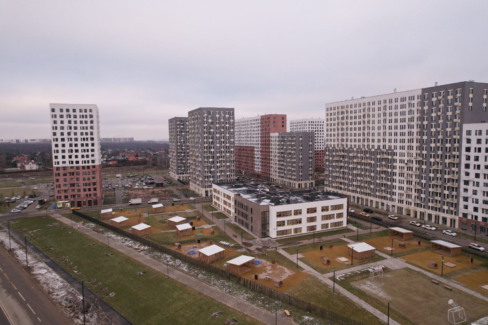 видео с коптера, строительство дома, стройка, жк,видео с коптера,