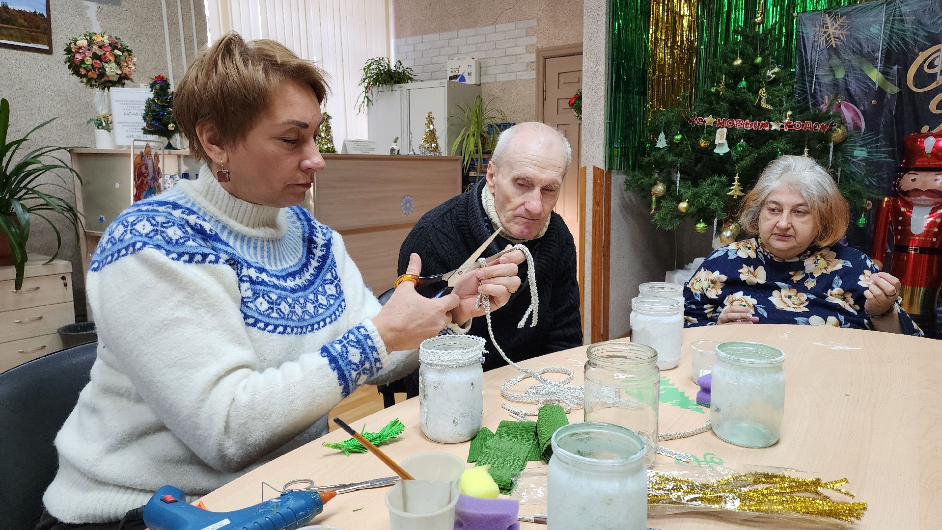кашира, активное долголетие, поделка, подсвечник, светильник,