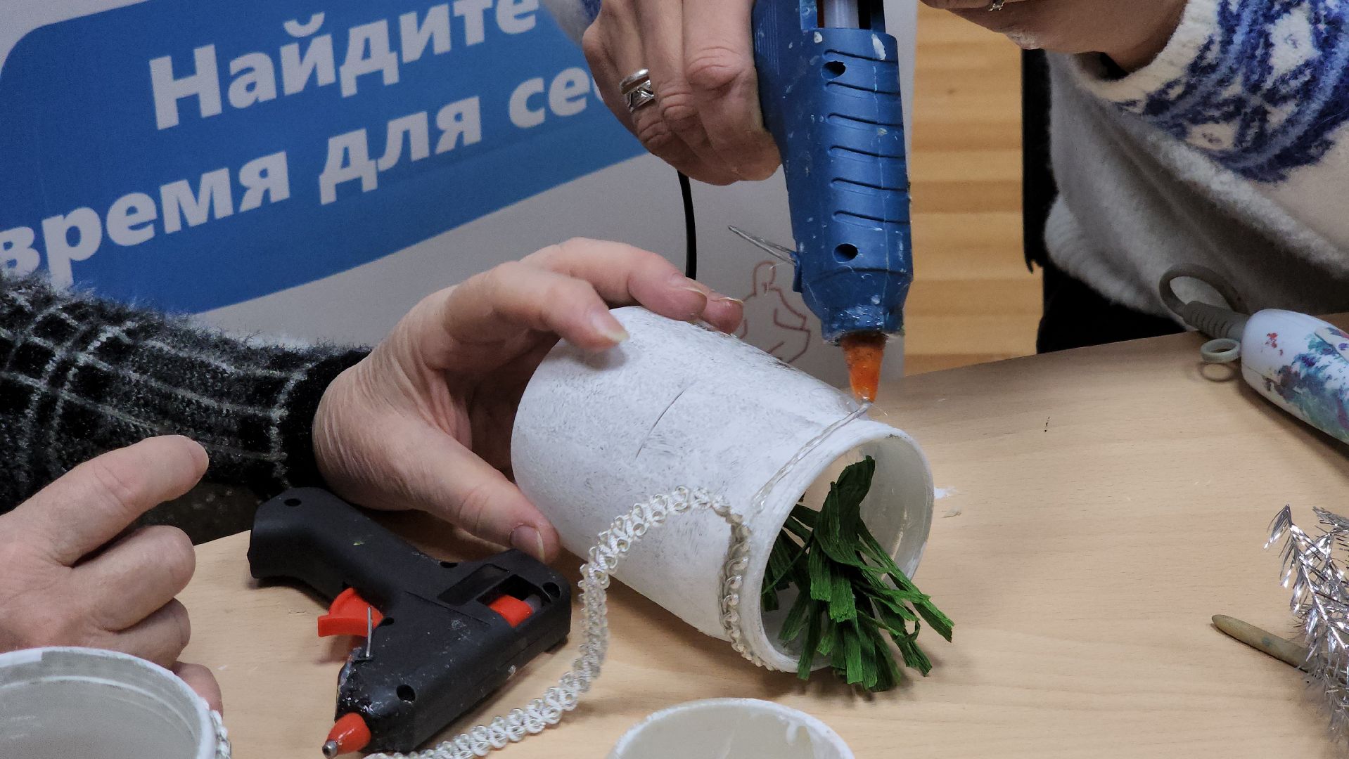 кашира, активное долголетие, поделка, подсвечник, светильник,