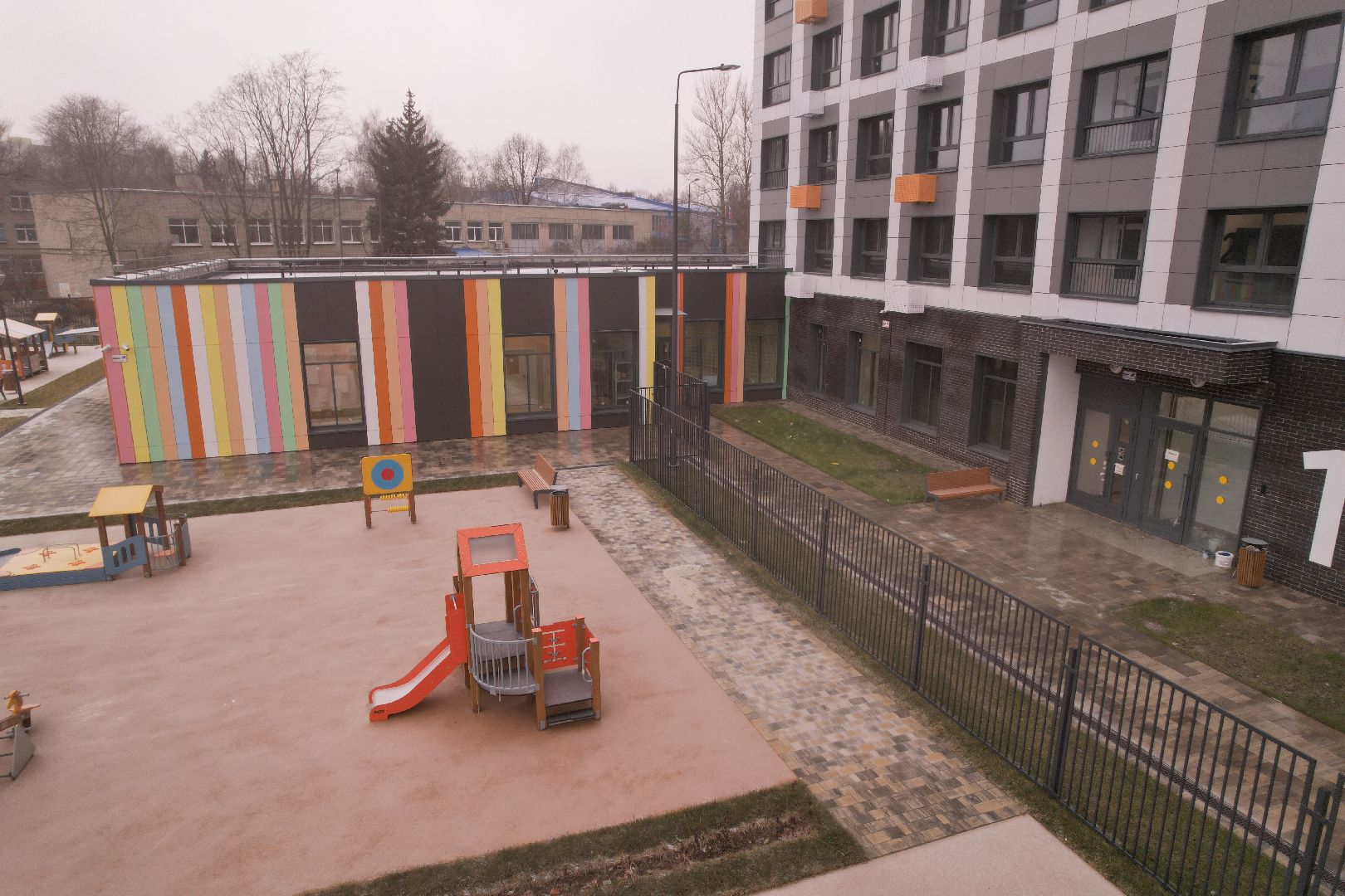 видео с коптера, жк, жилой дом, детский сад, строительство, ленинский,видео с коптера,