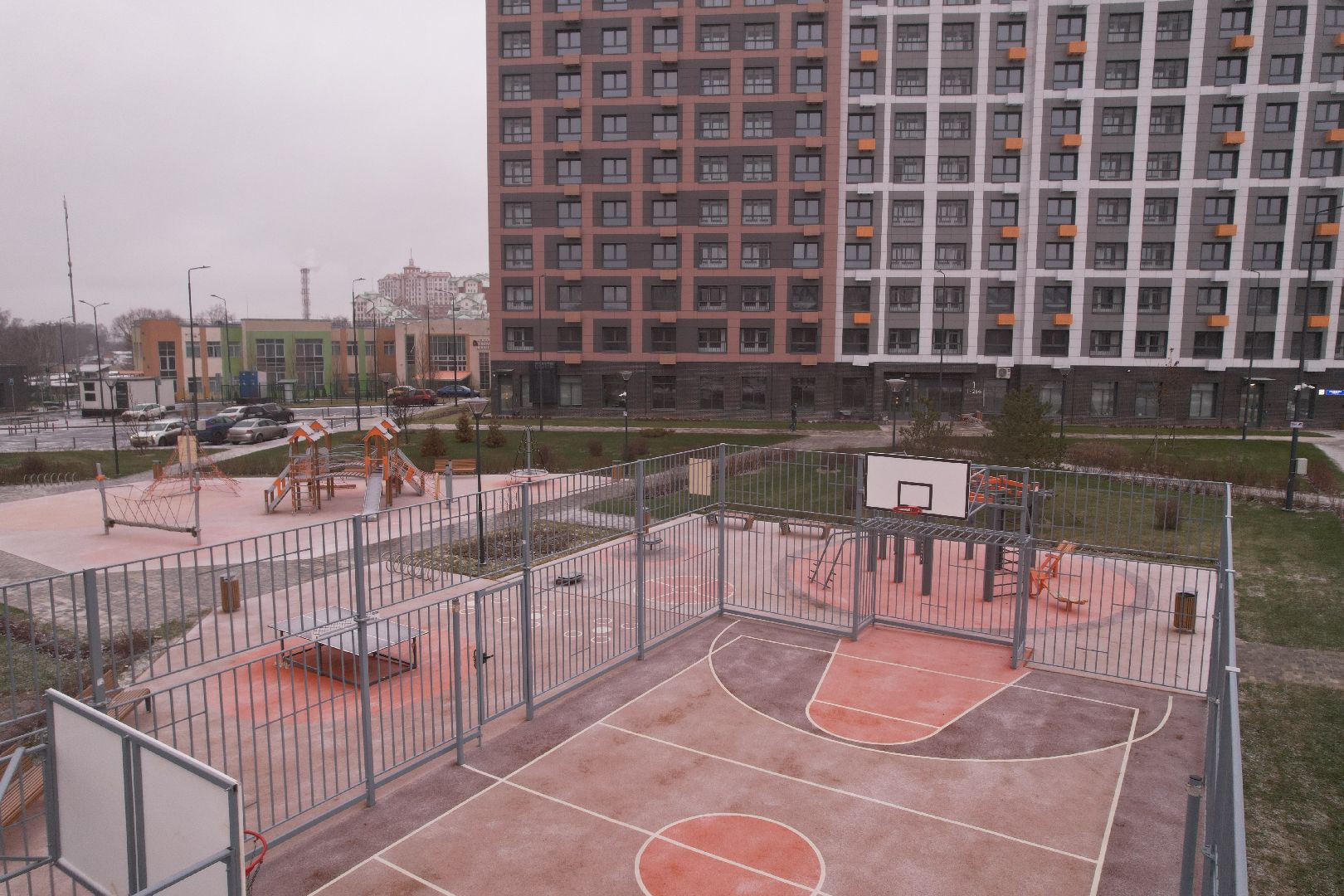 видео с коптера, жк, жилой дом, детский сад, строительство, ленинский,видео с коптера,