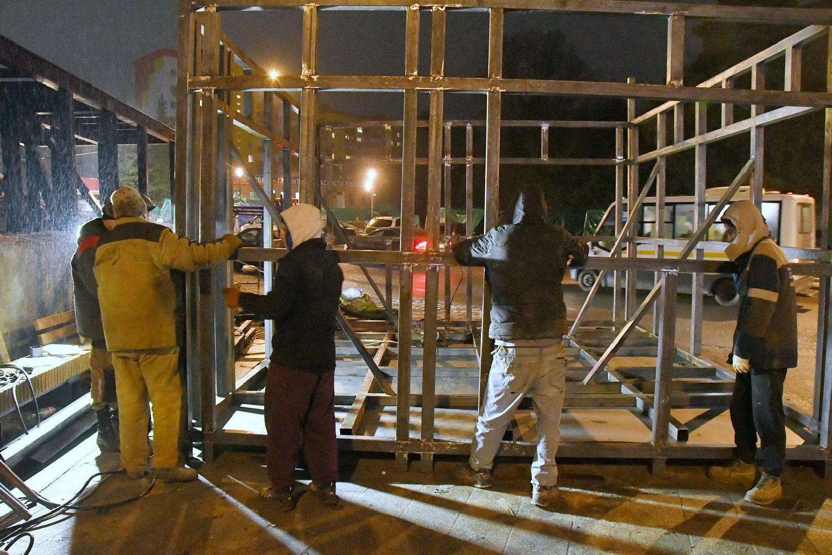 Власиха РВСН, Столица РВСН, реконструкция КПП, строительство Власиха, ракетные войска,