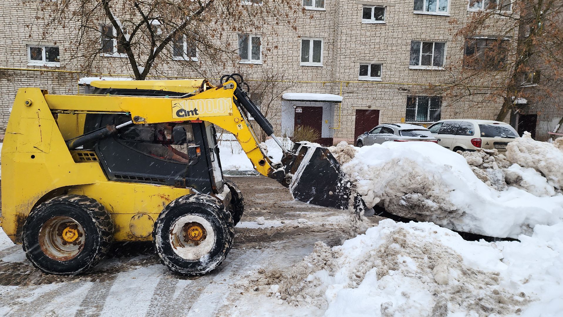 вывоз снега, уборка снега и наледи, истра, вертикалки,