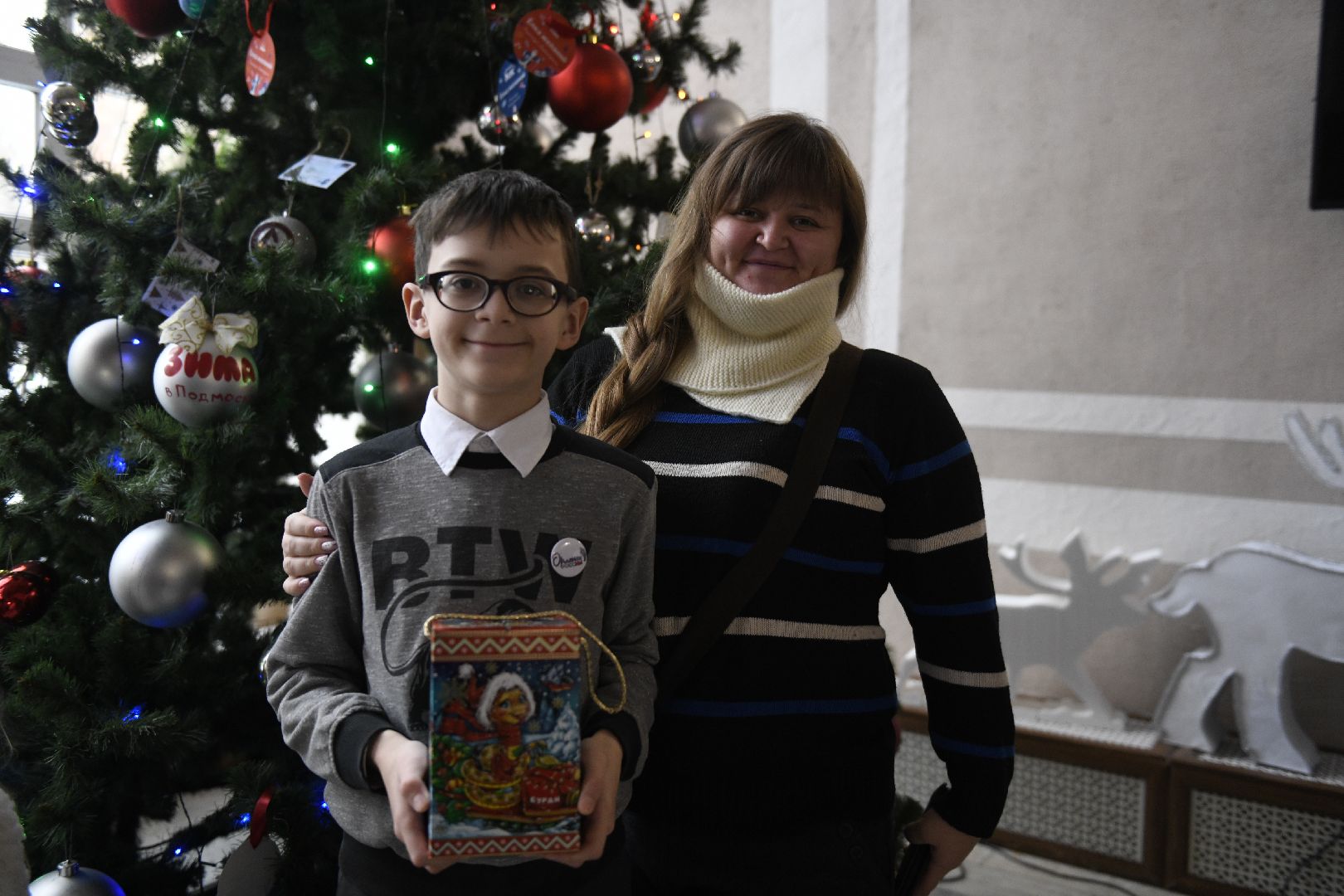 лыткарино, общество, новый год, новогодняя елка, вертикалки,