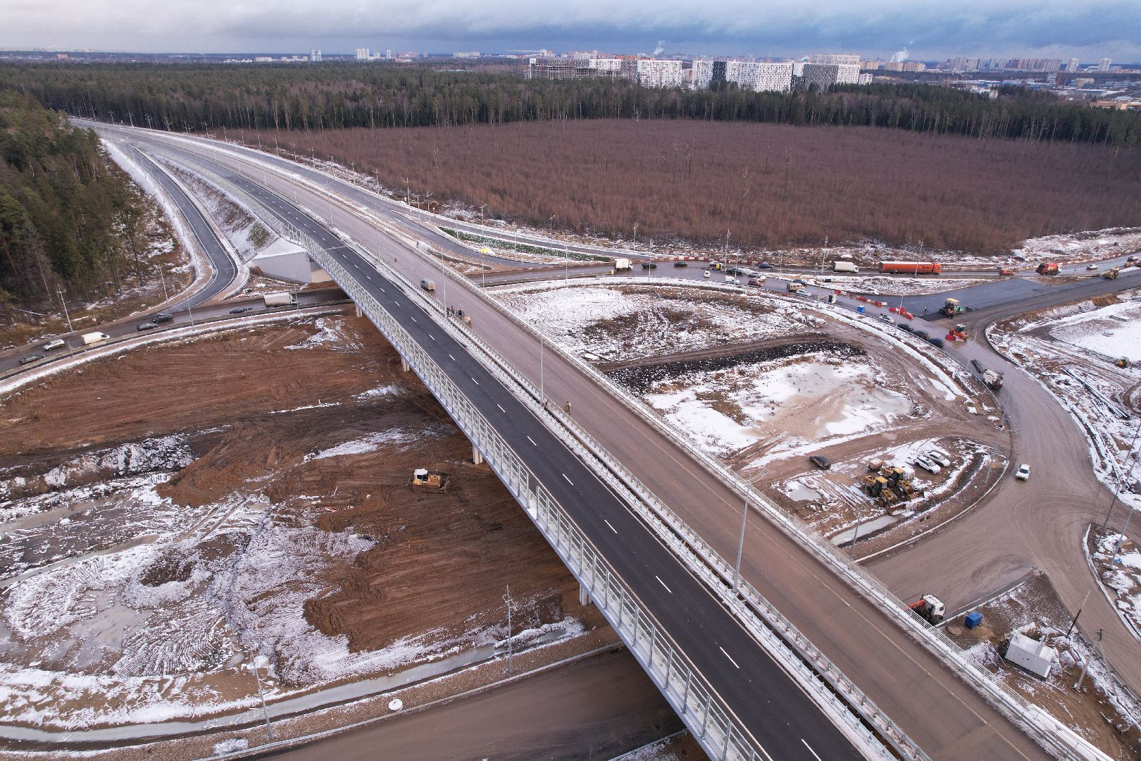 дорога, видео с коптера, мытищи, трасса,видео с коптера,