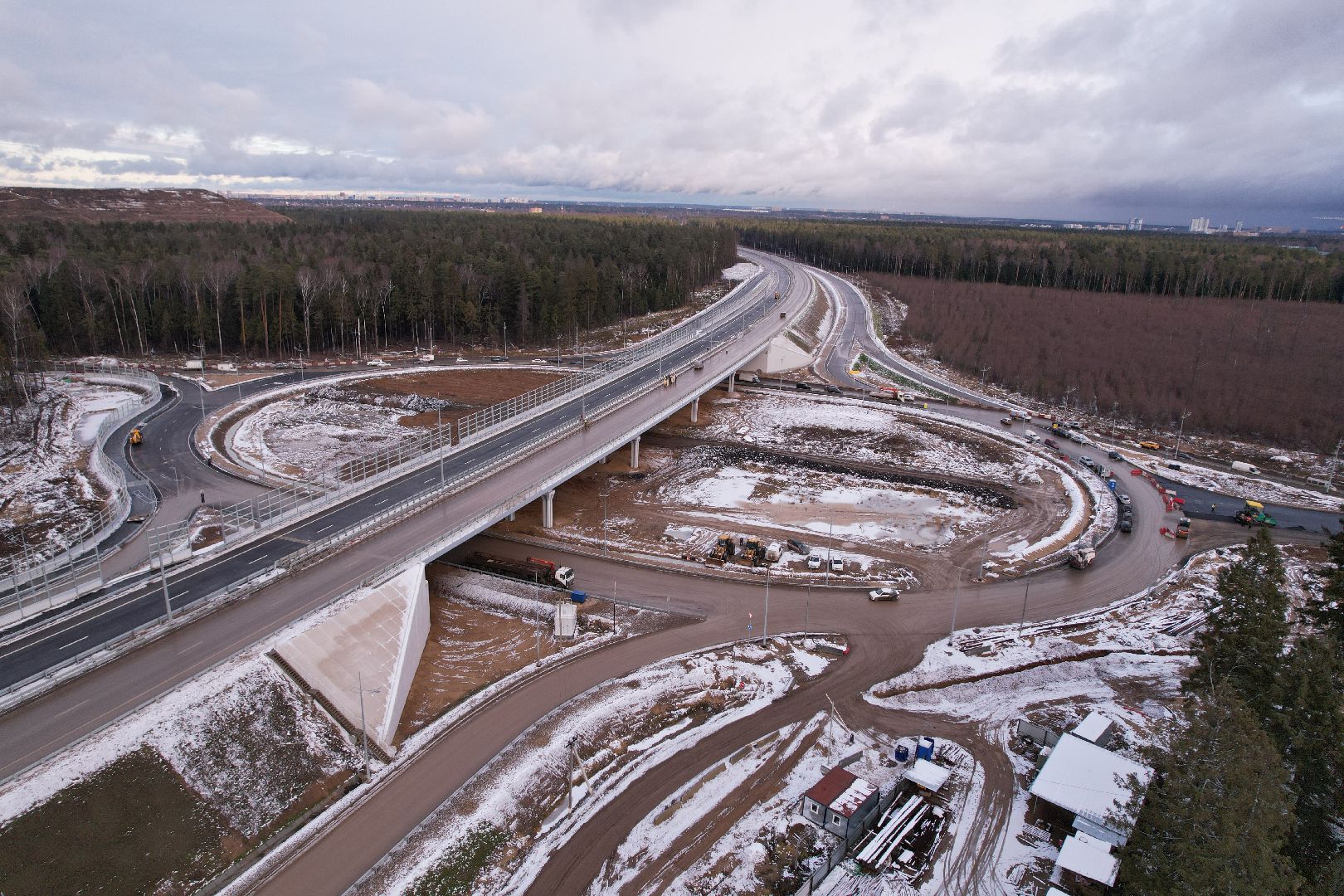 дорога, видео с коптера, мытищи, трасса,видео с коптера,