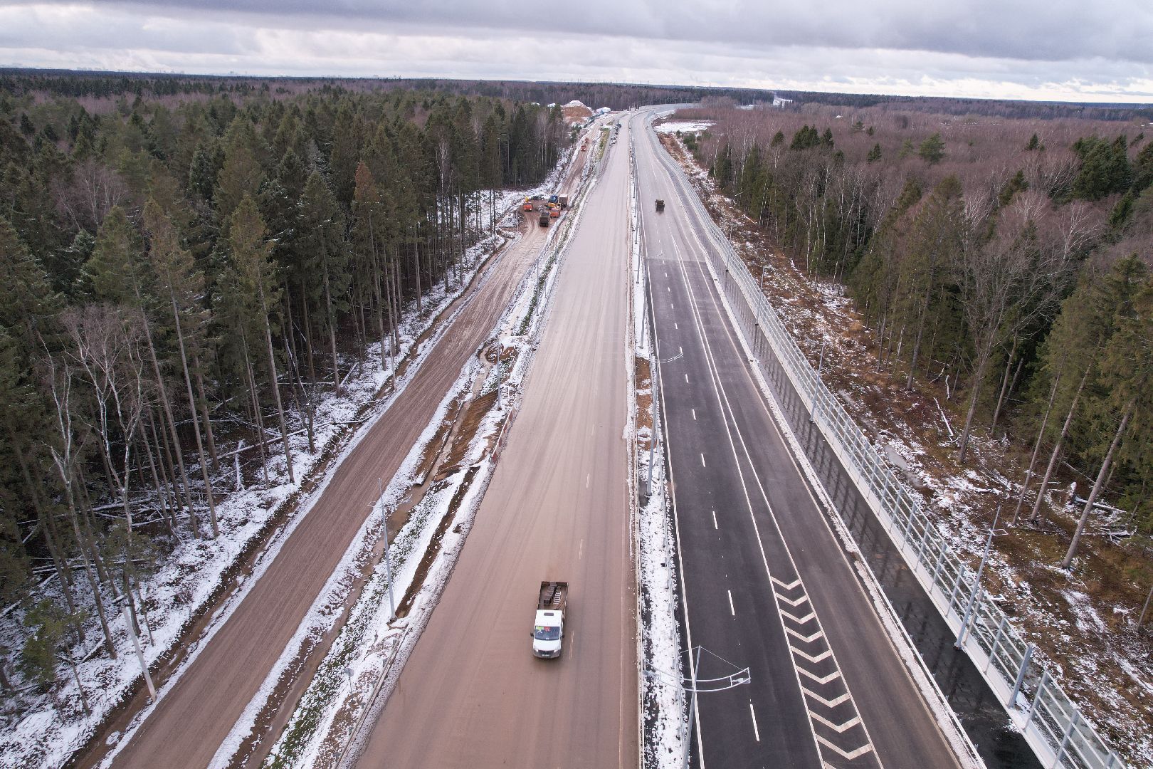 дорога, видео с коптера, мытищи, трасса,видео с коптера,