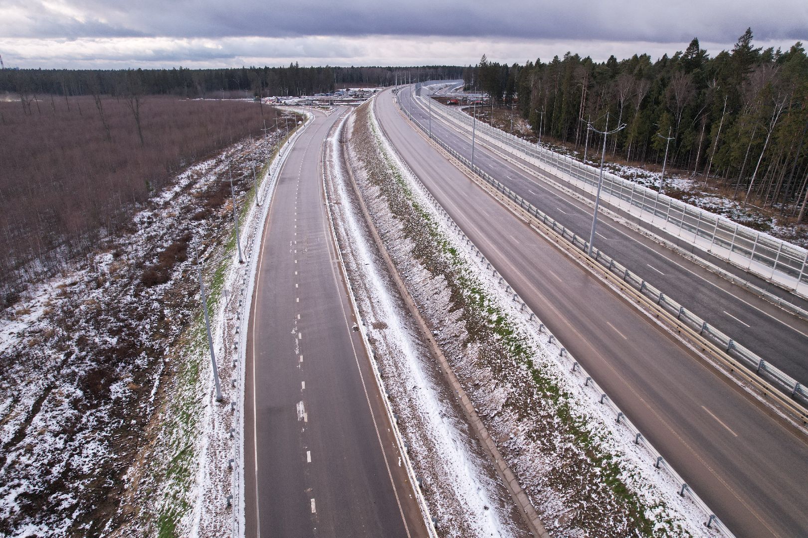 дорога, видео с коптера, мытищи, трасса,видео с коптера,