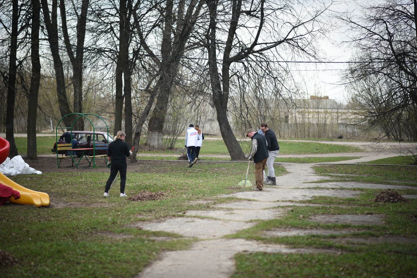 Зарайск, Субботник
