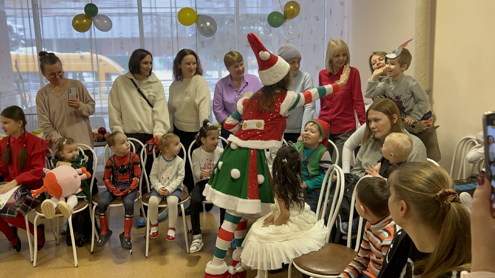 ивантеевка, детский праздник, новый год, аниматоры, праздничная программа для детей, угощения, подарки, центр социального обслуживания,вертикалки,