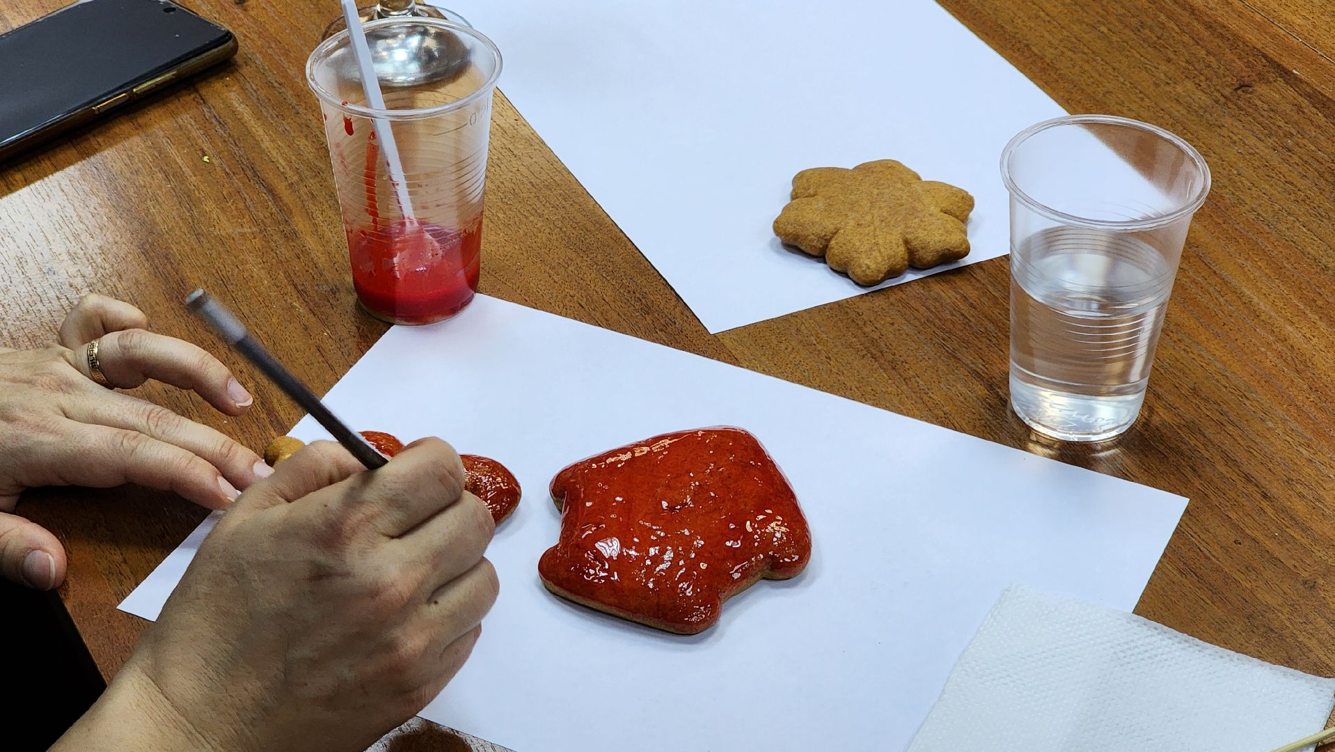 новый год, мастер-класс, роспись пряников,