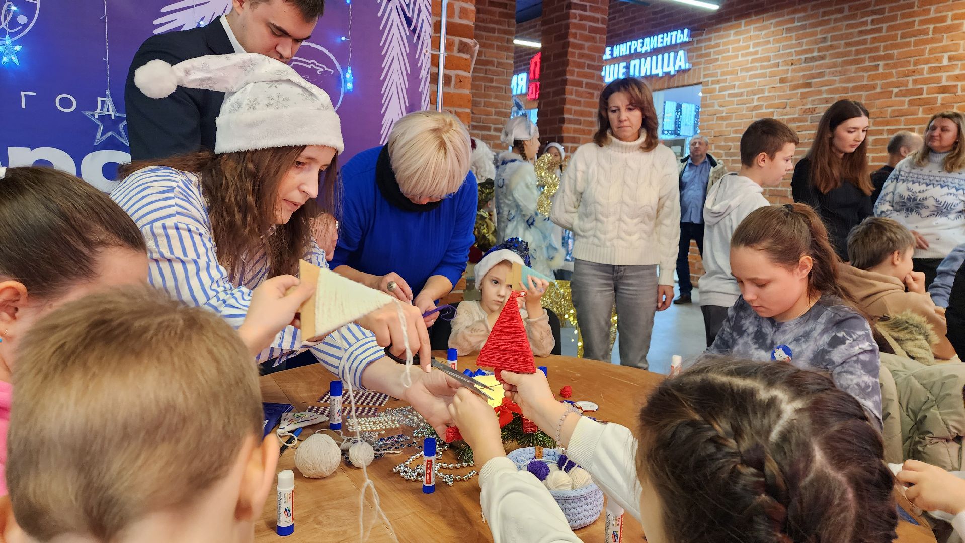 мастерская деда мороза, детский праздник, истра, вертикалки,