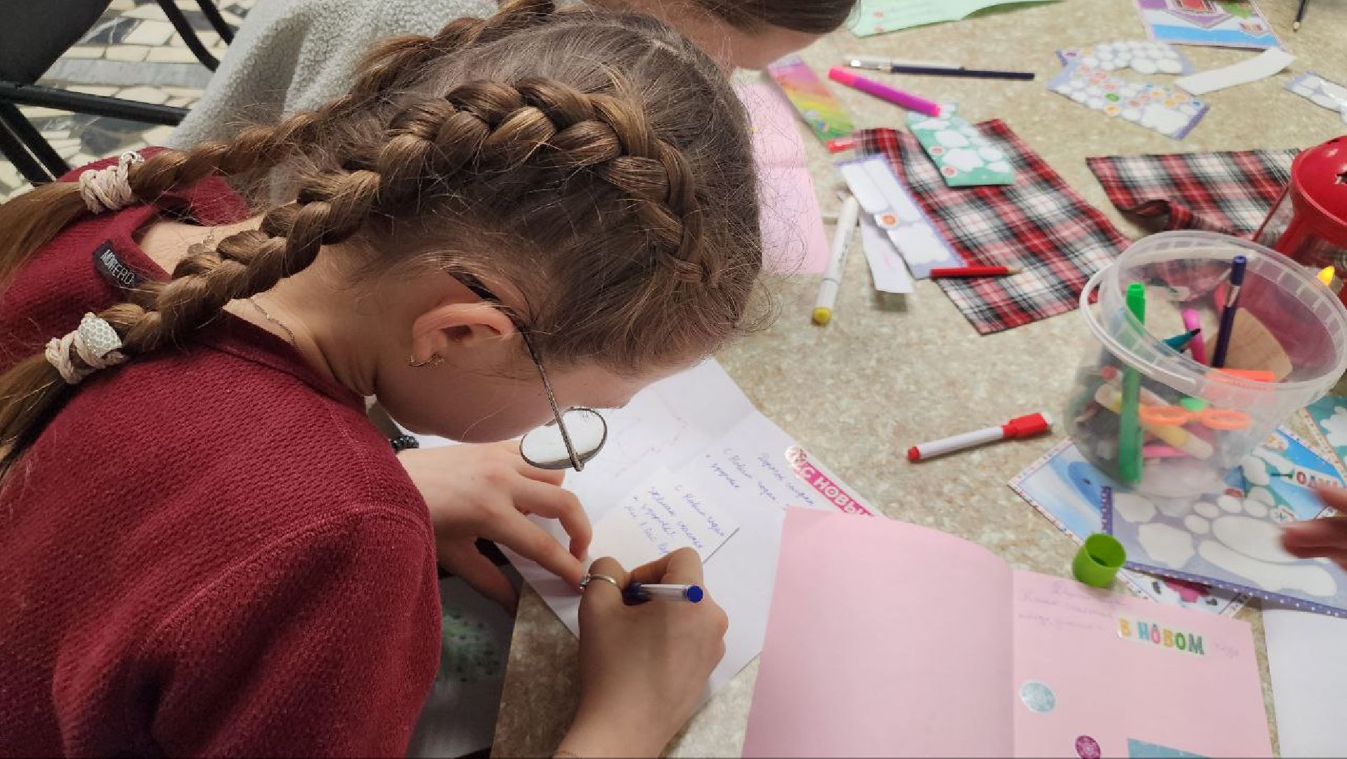 Серебряные пруды, мастерская деда мороза, письма солдатам, новый 2025 год,