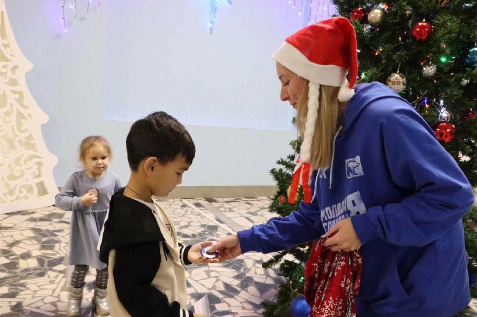 Серебряные пруды, мастерская деда мороза, письма солдатам, новый 2025 год,