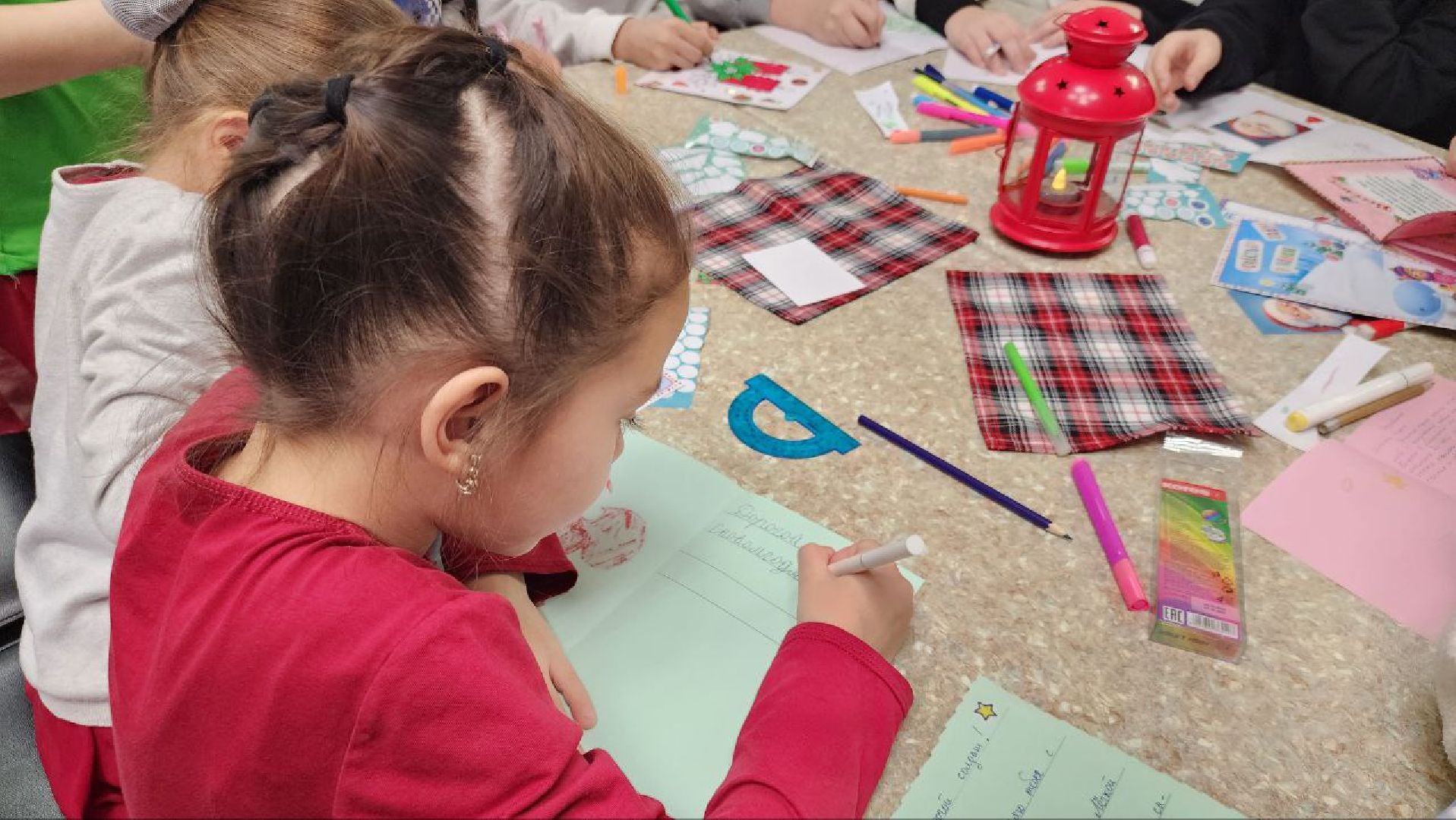 Серебряные пруды, мастерская деда мороза, письма солдатам, новый 2025 год,