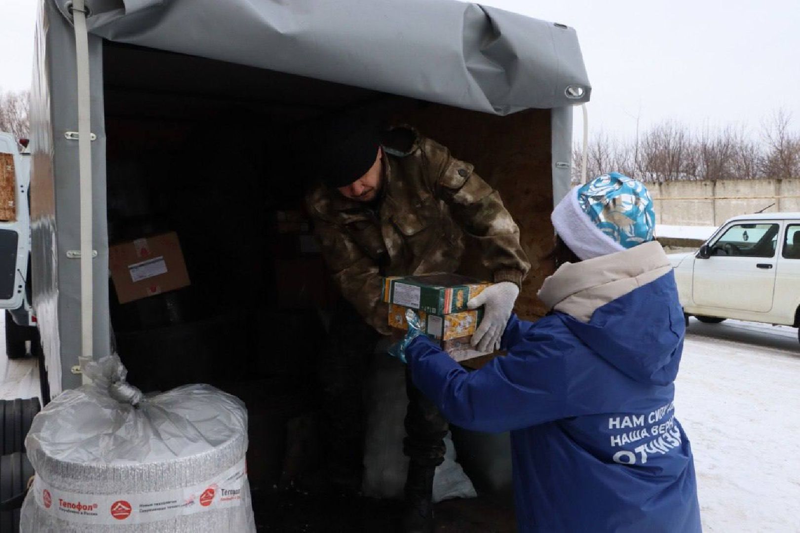 Серебряные Пруды, Боевое Братство, глава городского округа серебряные пруды, гуманитаная помощь, новогодний груз,