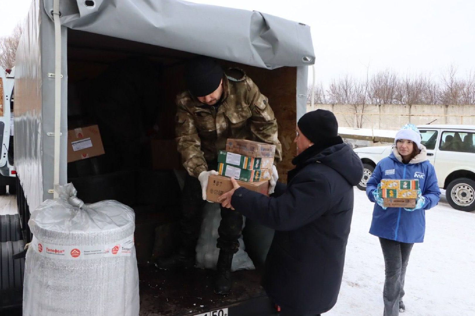 Серебряные Пруды, Боевое Братство, глава городского округа серебряные пруды, гуманитаная помощь, новогодний груз,