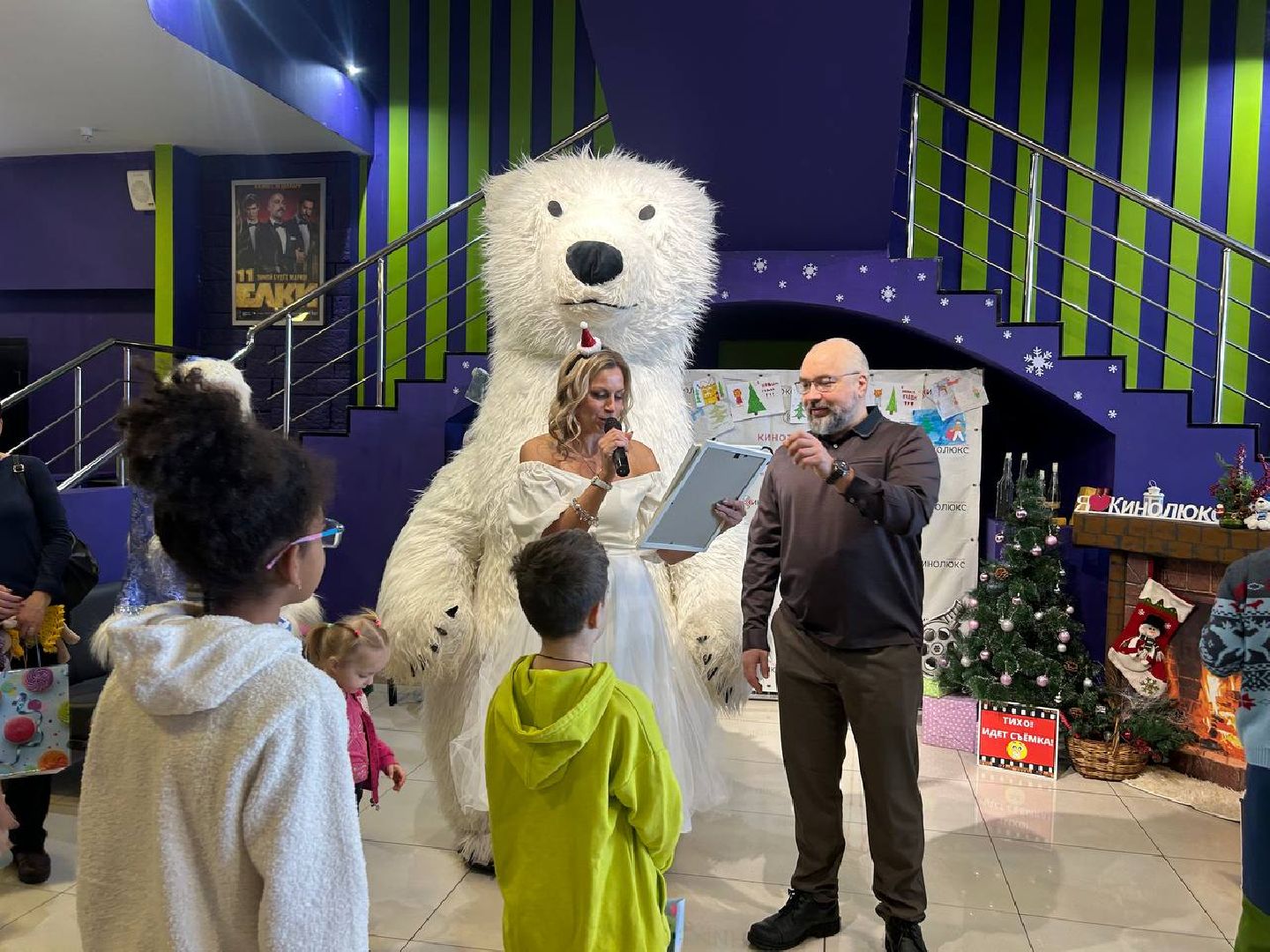 серпухов, дети с овз, новогодняя елка, кинотеатр, ано прозрение, кинолюкс,