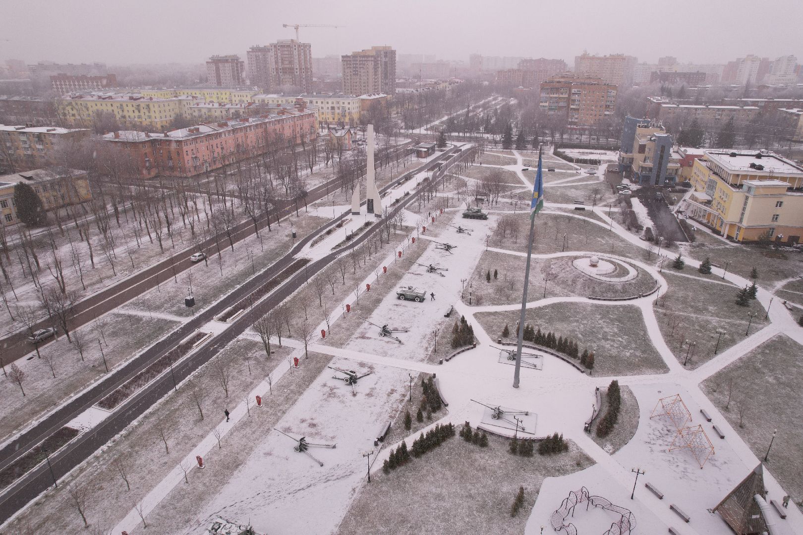 видео с коптера, военная техника, ступино,