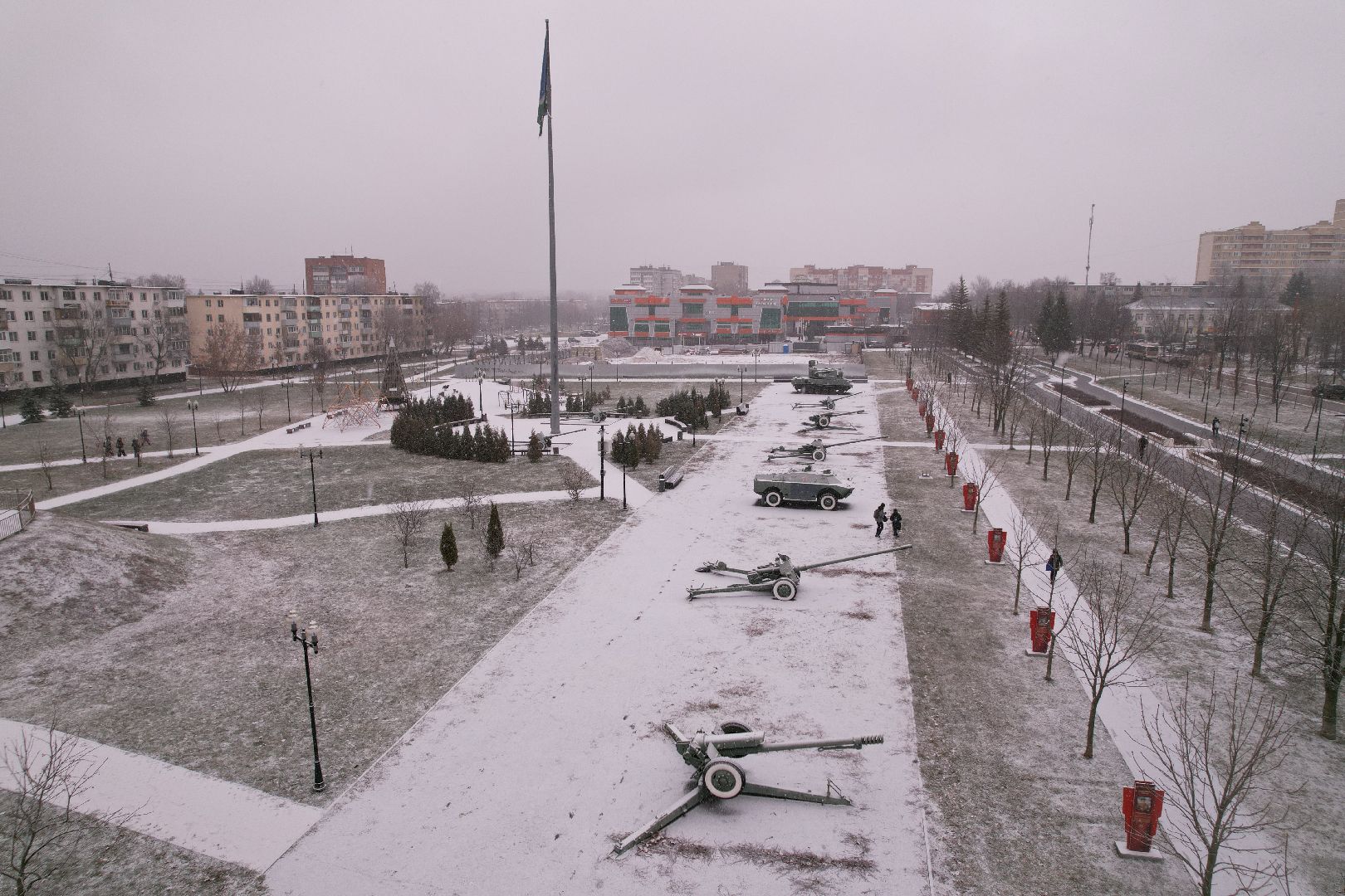 видео с коптера, военная техника, ступино,