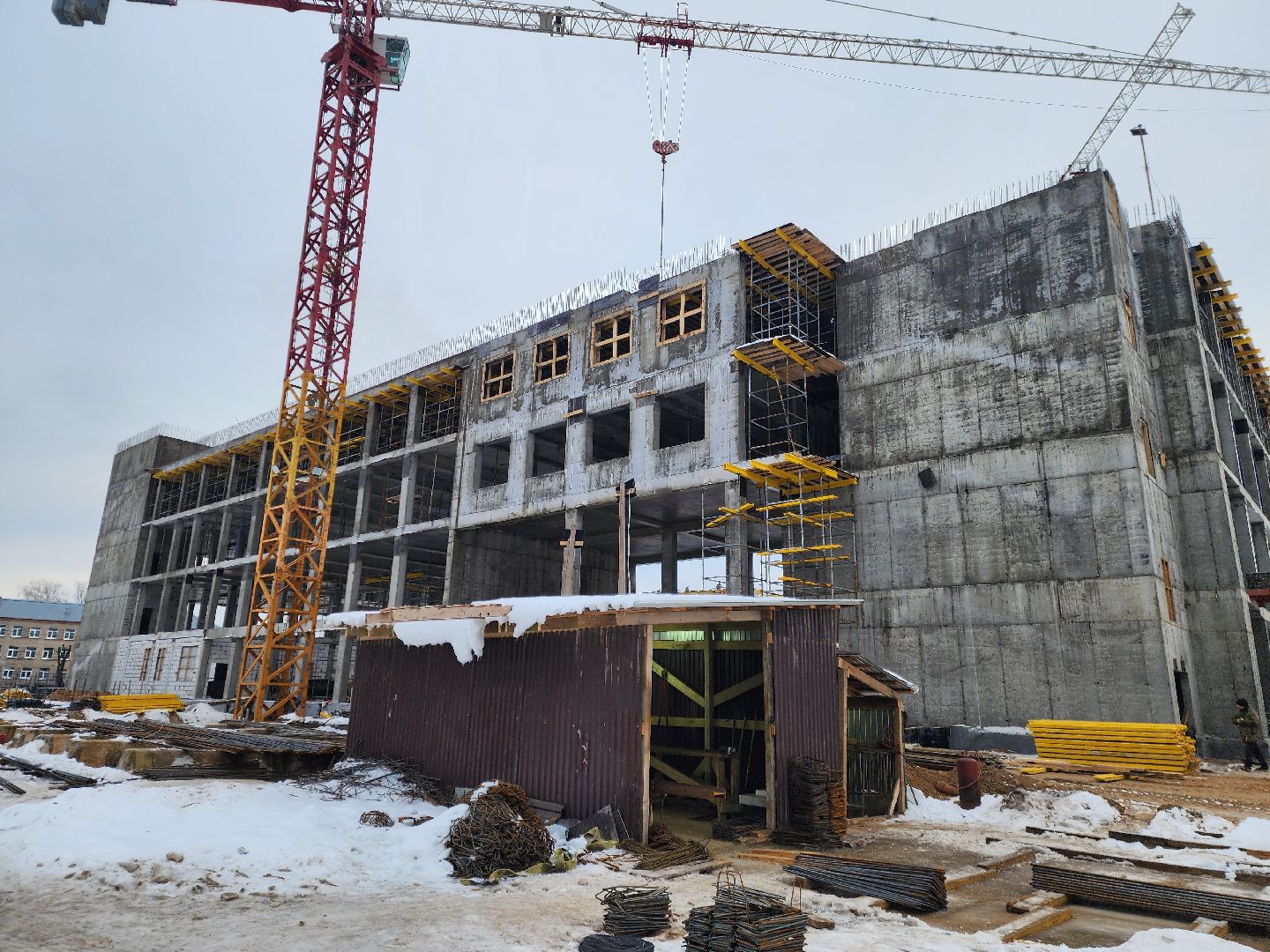 ногинск, строительство, центр образования, капистальный ремонт, строительство школы, благоустройство, реконструкция, вертикалки