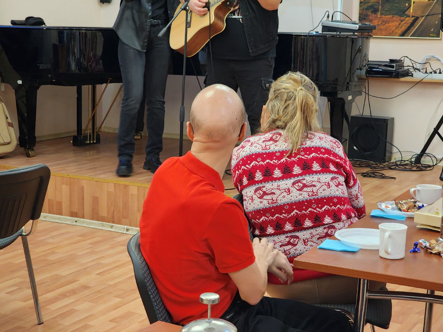 Дубна, Общество инвалидов, Новый год, Праздник,