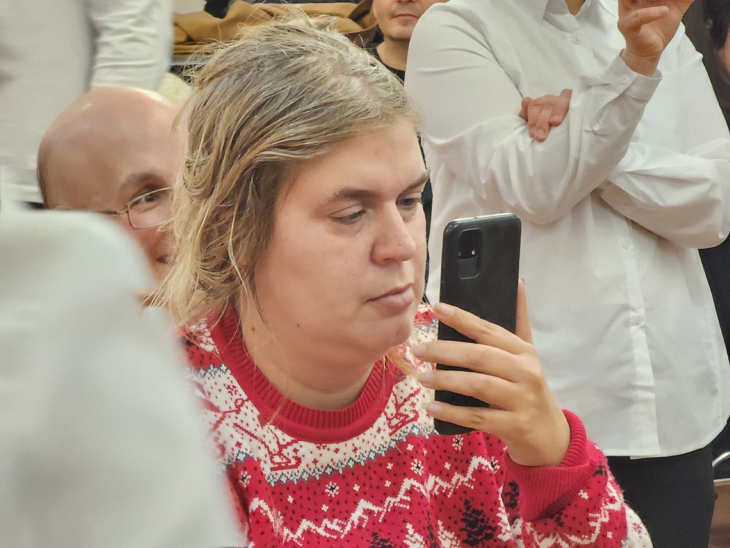 Дубна, Общество инвалидов, Новый год, Праздник,