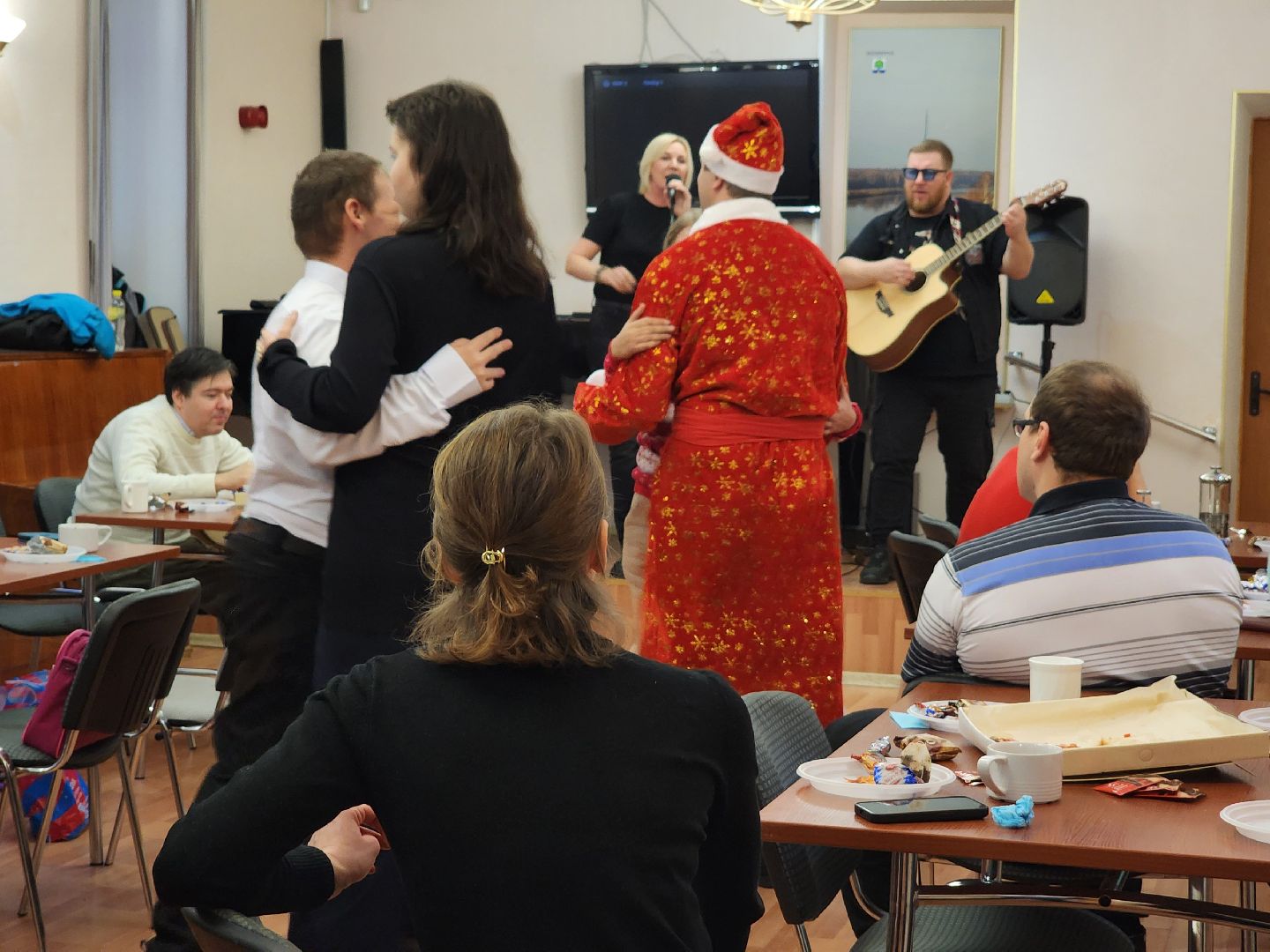 Дубна, Общество инвалидов, Новый год, Праздник,