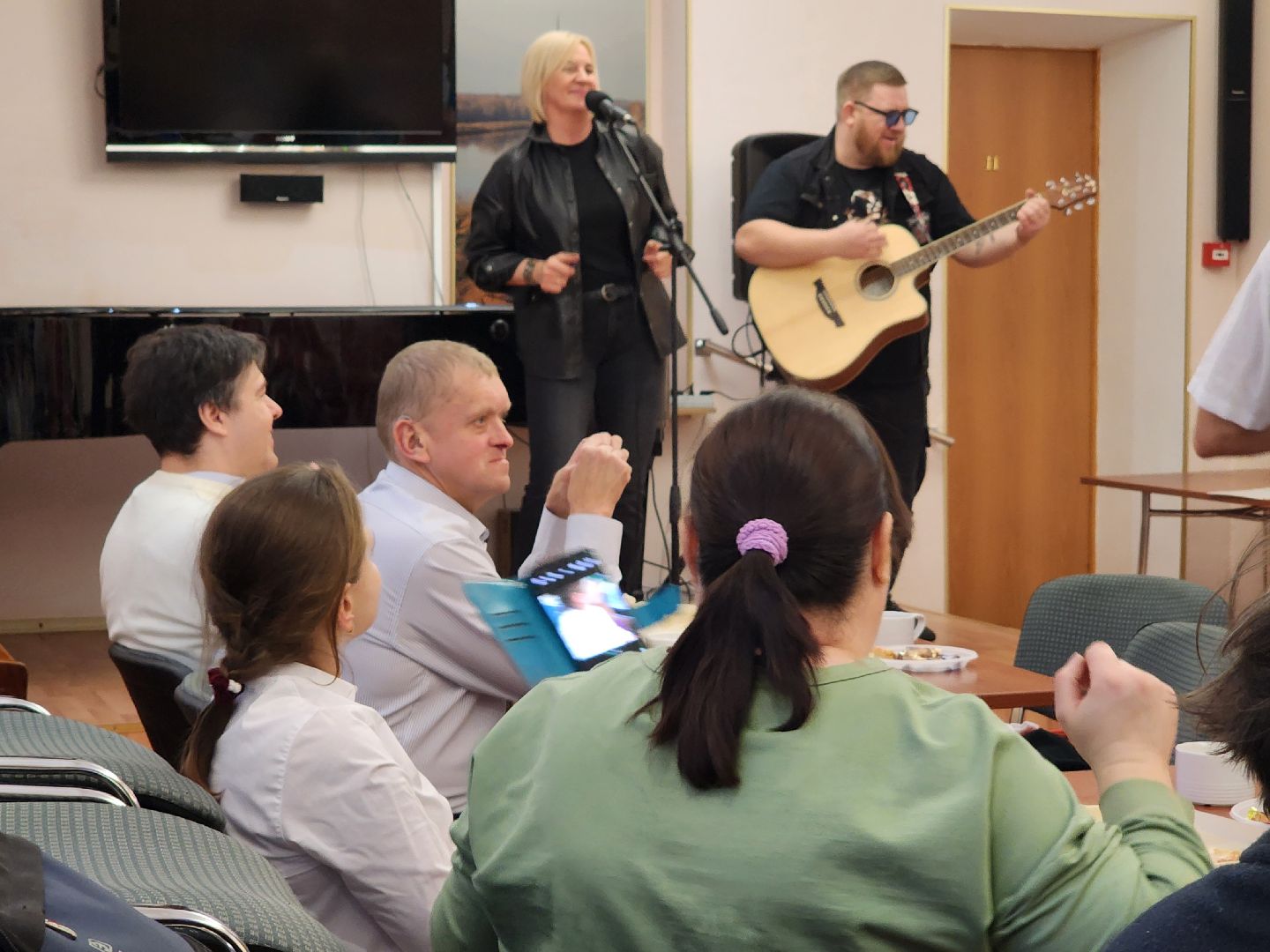 Дубна, Общество инвалидов, Новый год, Праздник,