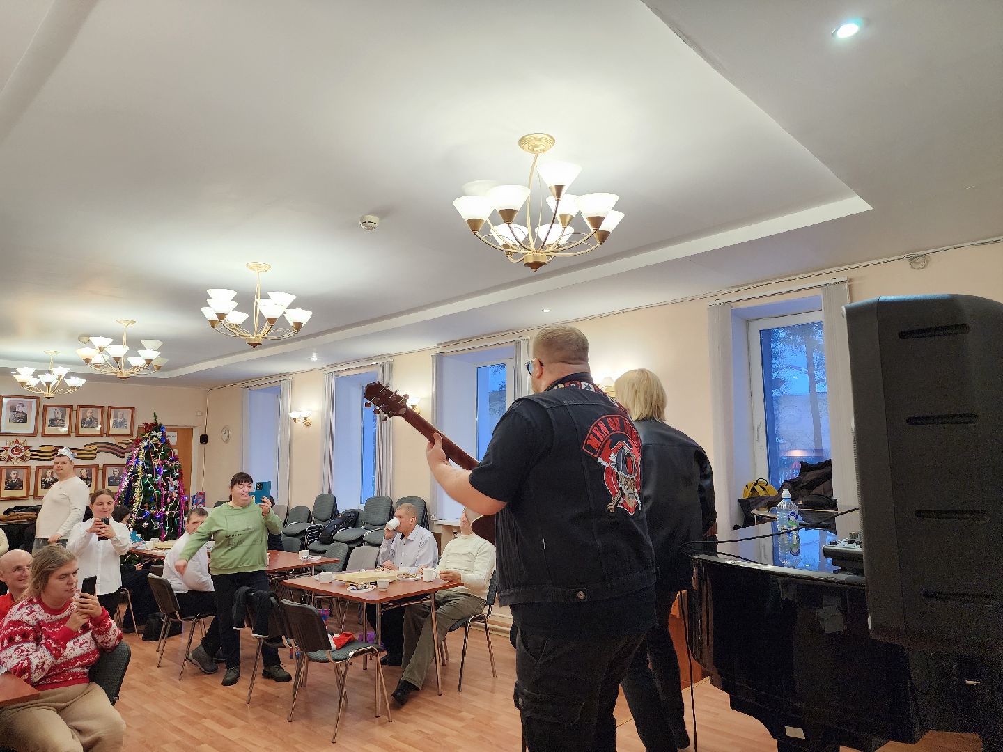 Дубна, Общество инвалидов, Новый год, Праздник,