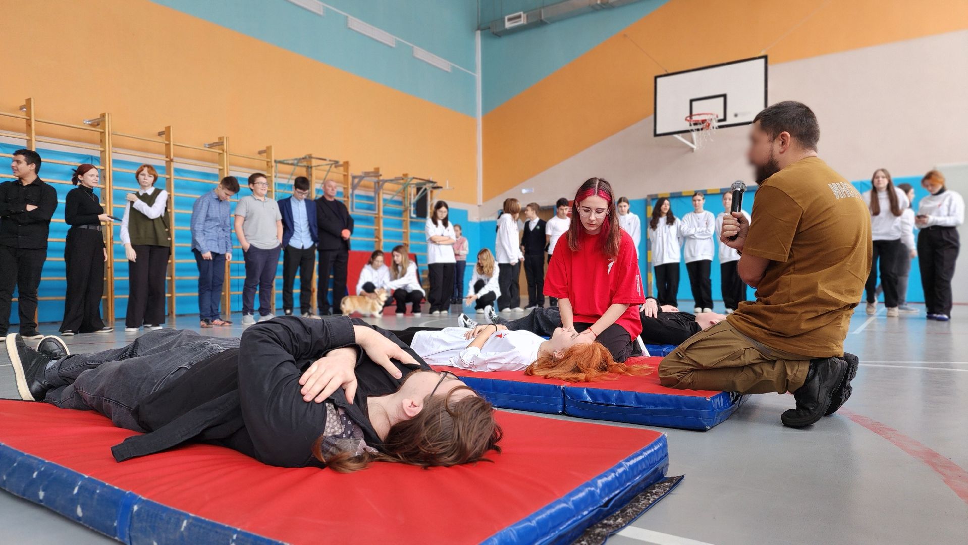 школа, образование, уроки тактической медицины, первая помощь, Лосино-Петровский,