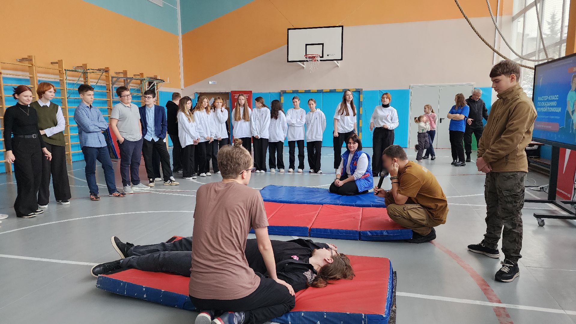 школа, образование, уроки тактической медицины, первая помощь, Лосино-Петровский,
