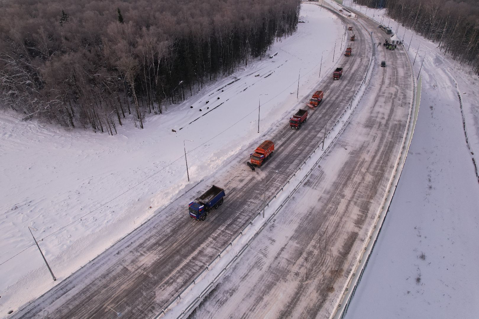 видео с коптера, лобня, дороги, строительство, северный обход,
