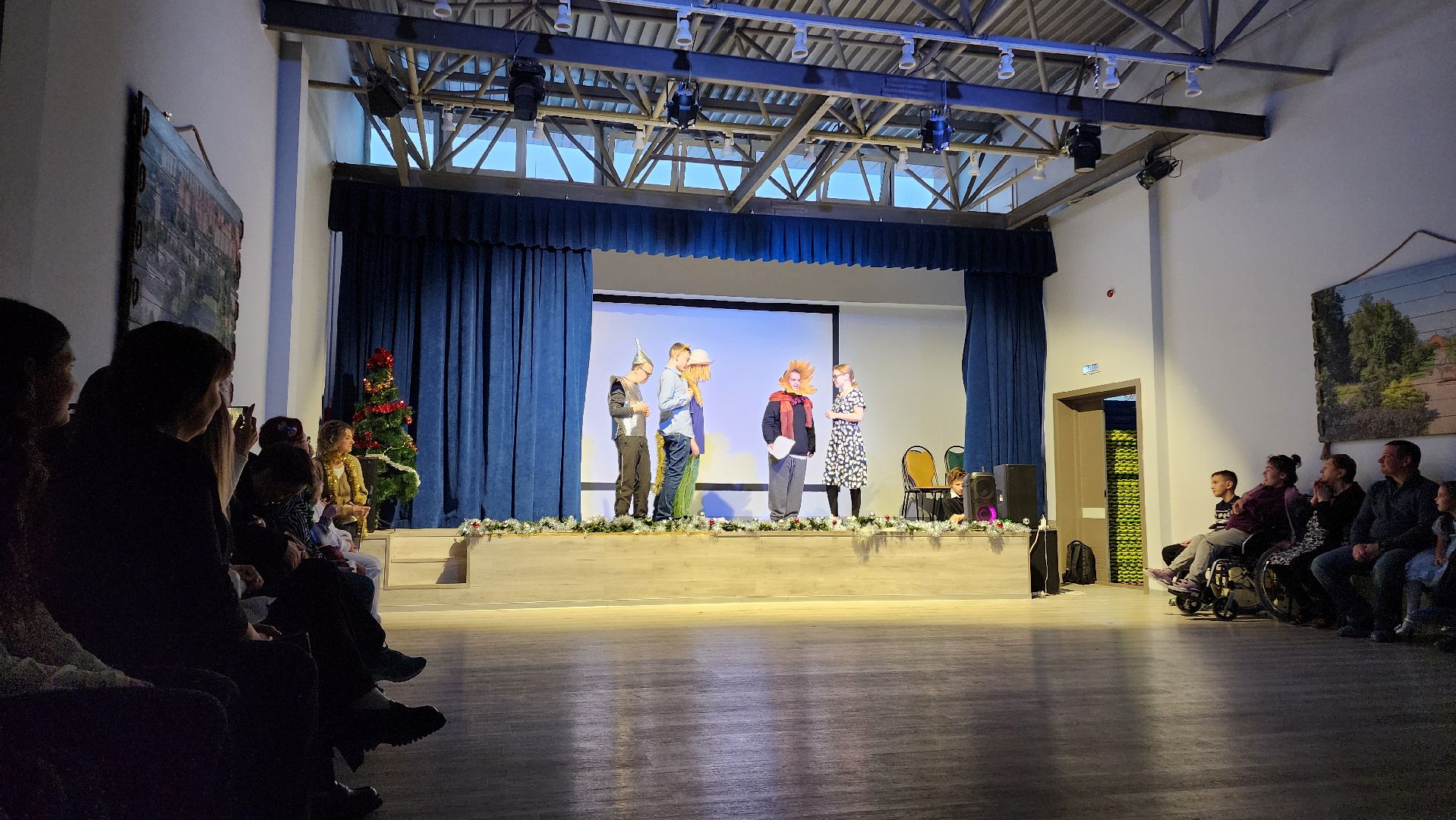 Домодедово, Подмосковье, Спектакль, дети с овз, Дети инвалиды, Дорогою добра, Волонтеры Подмосковья, вертикалки,