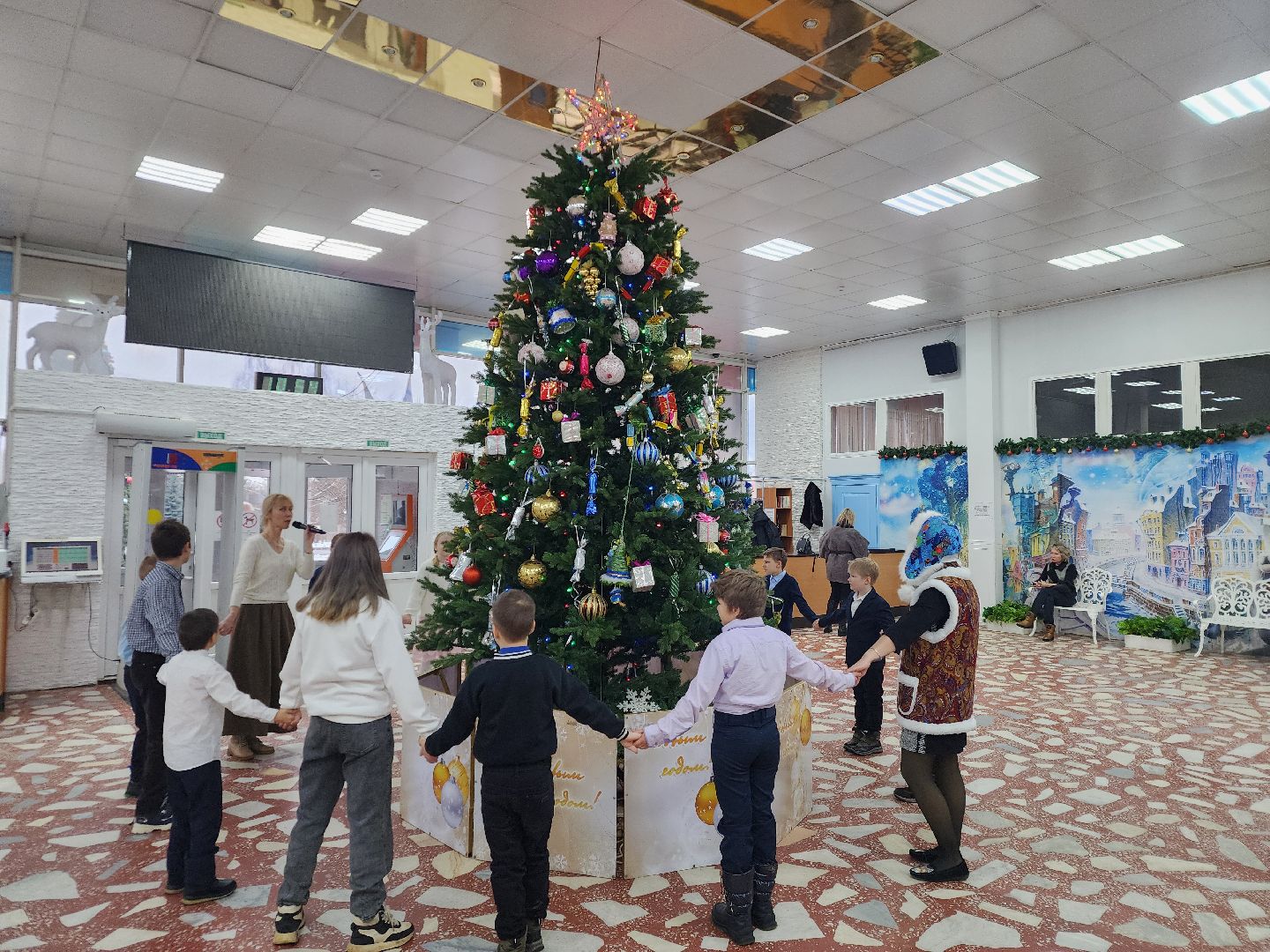 подольск, дети, новый год, праздник,