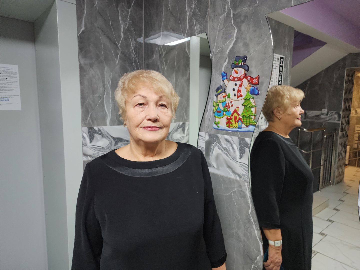 Дубна, Новый год, Новогодние украшения, ЖКХ, Подъезды, вертикалки,