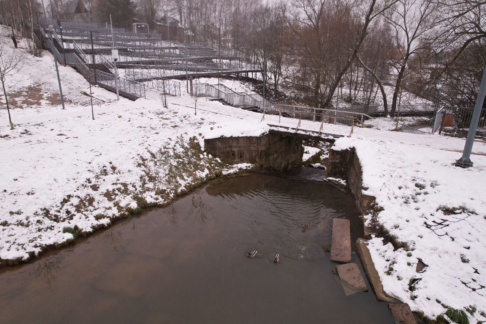 видео с коптера, волоколамск, парки,