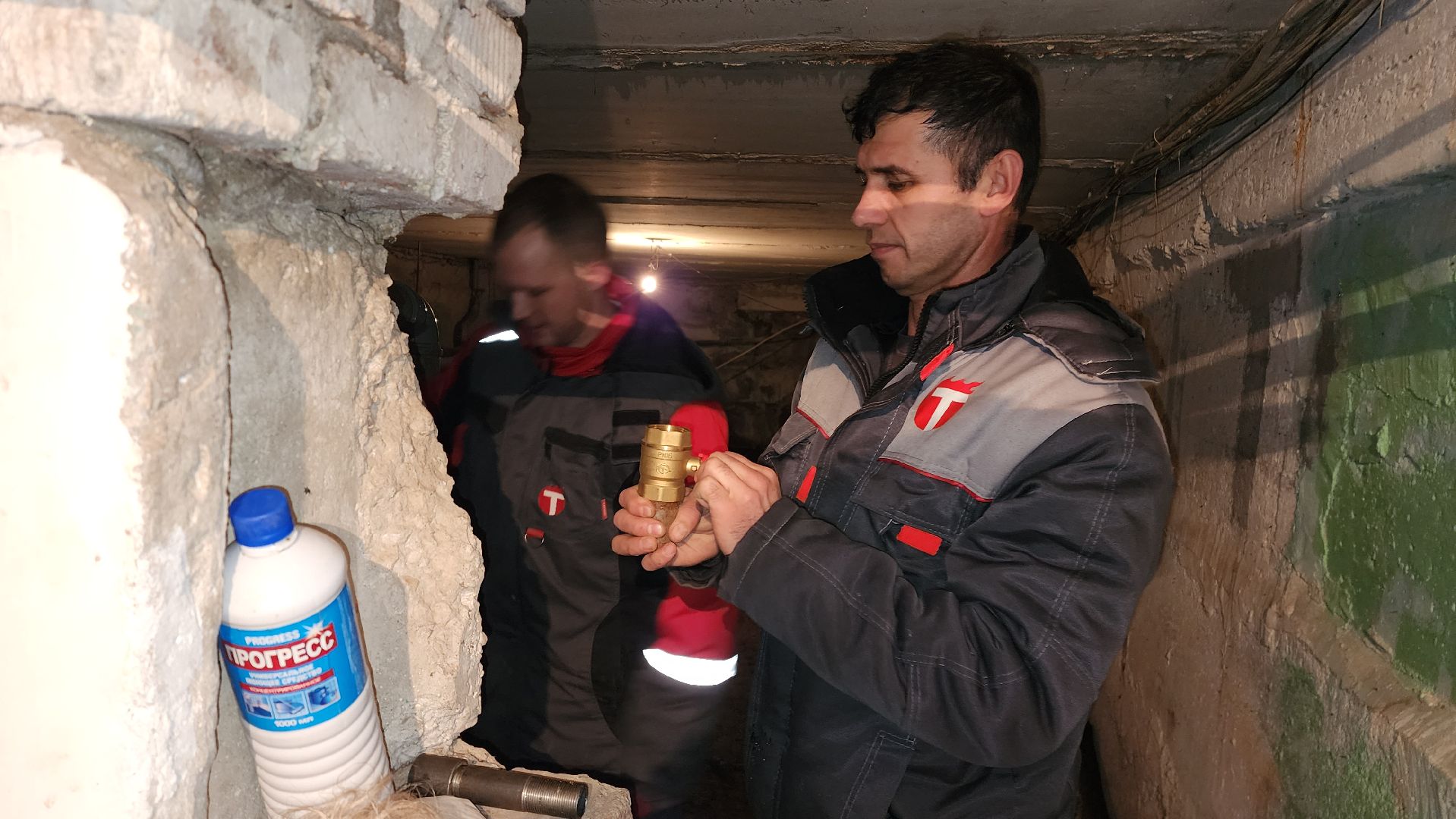 подвал, замена труб, жкх, истра, вертикалки,