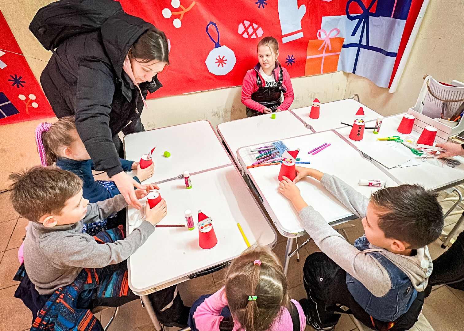 Клин, общество, дети, подарки, Новый год, зима в подмосковье,