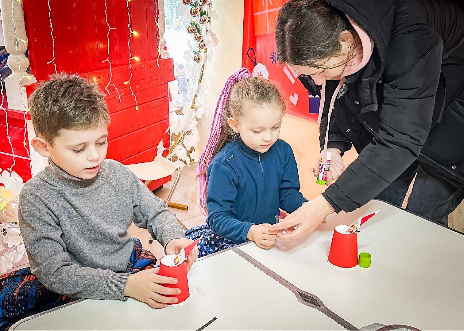 Клин, общество, дети, подарки, Новый год, зима в подмосковье,