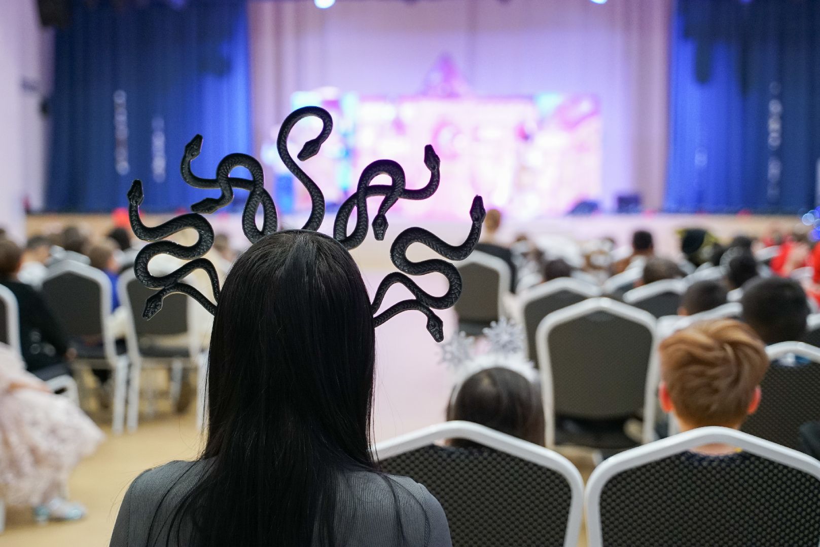 школа, шоу, дети, новый год,