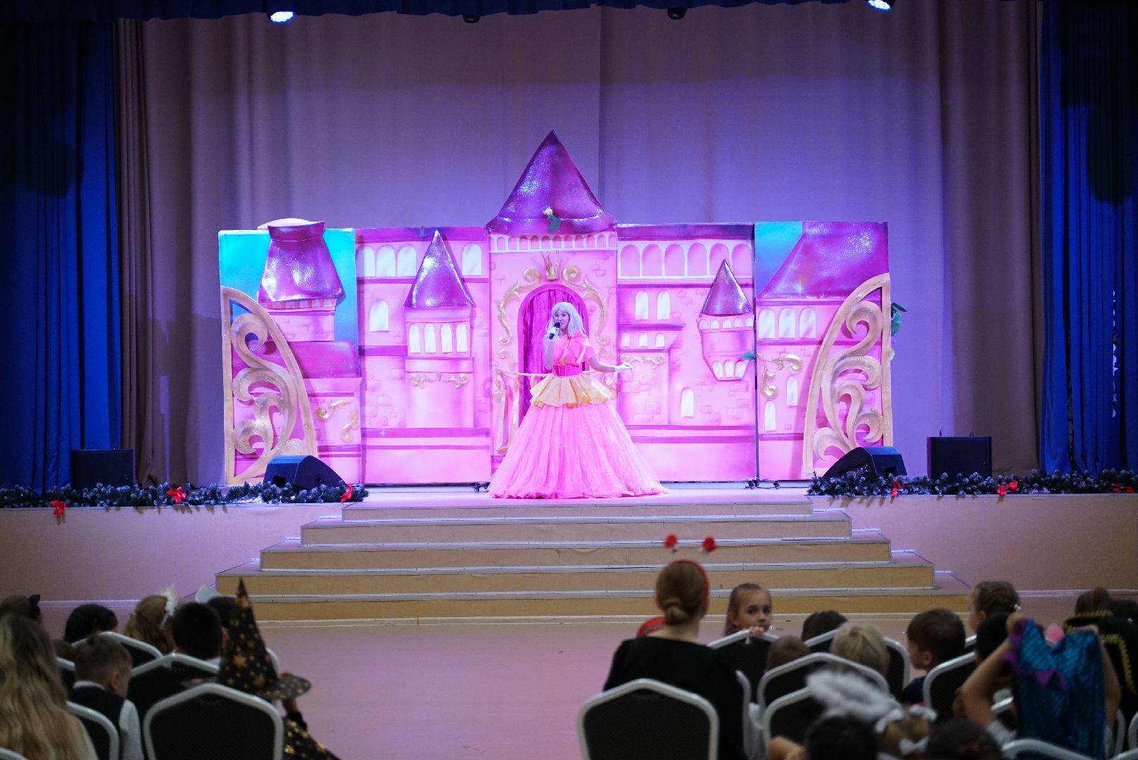 школа, шоу, дети, новый год,