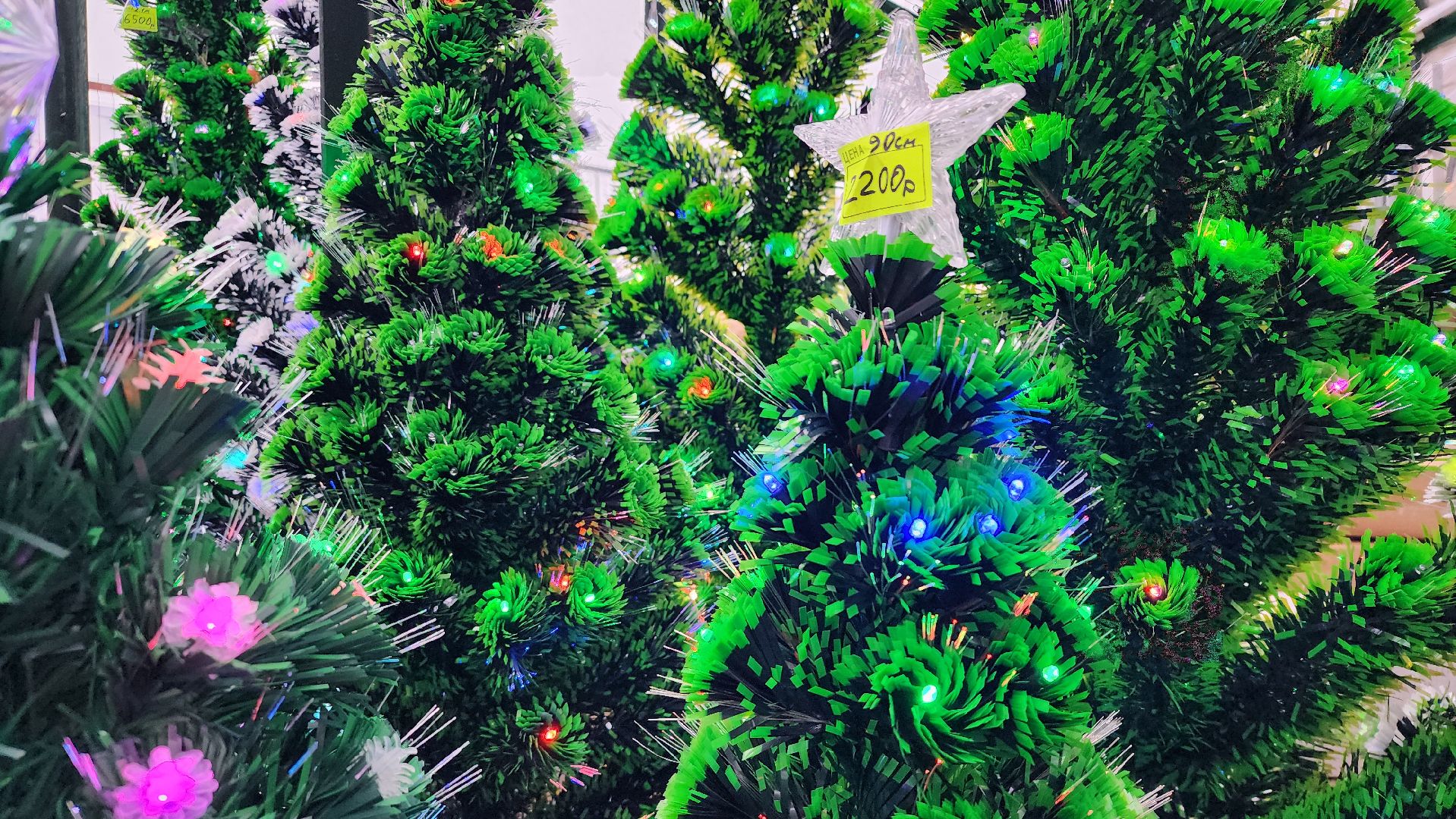 Новый год, новогодние гирлянды, искусственные елки, Ногинск, Богородскиц городской округ, вертикалки